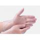 Transparent Disposable Medical Examination Gloves Beauty Dental 100 pcs / Box