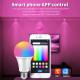 10W Smart Wifi LED Bulb Compatible with Android IOS - AC 100-240V
