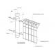 BRC Roll Top And Bottom End Welded Wire Mesh Fence 50x150mm Galvanised