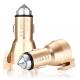 PC + Aluminium 2 USB 3.4A Quick Charge Car Charger For IPhone And Samsung