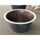 Galvanized Or Painting from Centrifuge Partitioning Basket with Wedge wire Triangle