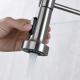 18/10 Stainless Steel Motion Sensor Water Faucet Single Lever Pull Out Kitchen Tap