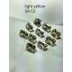 light yellow cubic zirconia ,5A quality synthetic CZ ,top gold jewelry gems