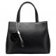 Pure Leather Tote Bags Fashion Cowhide Daily Bag with Flower Women's Handbags