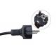 2 Prong / 3 Prong Computer Mickey Mouse Power Lead , Appliance Extension Cord