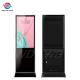Indoor 43 350nits 1920*1080 Floor Standing Digital Signage Infrared Touch Screen