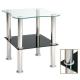 hot sell clear glass side table xyct-084