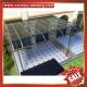 excellent anti-uv sunshade waterproofing modern glass polycarbonate awning canopy shed for house villa cottage building