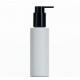 White Pump Sprayer Plastic Cosmetic Skincare Bottle Packaging Matte 120ml