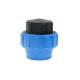 POM Material Irrigation Tubing Connectors Quick Coupling 25mm End Plug