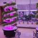 Vertical Spiral Plant Grow Hydroponic Tower Cultivation garden aeroponics System