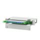 Gray LC Type 24 Ports Fiber Optic Distribution Patchpanel for Space-Saving Data Center