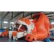 inflatable tiger slide , inflatable dry slide ,giant inflatable slide