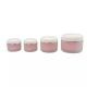 Round Pp Double Cosmetic 100g Cream Jar For Skin Care Moisturizer