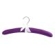 Purple cotton Clothes Garment Hanger with bow
