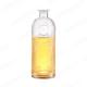 Super Flint Round Liquor Bottle for Vodka Whisky Champagne Spirit Glass Bottle Clear