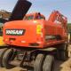 15ton Digger Doosan DH150W-7 Wheel Excavator with Original Korea Hydraulic Cylinder