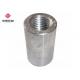 Building Material Threaded Stainless Steel Rebar Couplers 540MPa Strength