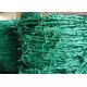 RAL Colors Barbed Wire Mesh Fencing For Boundary / Railway , Anti Corrosion