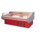 500L Deli Display Refrigerator / Meat Fish Open Top Display Cooler With Air Curtain