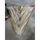 Polishing Metal Art Sculptures Brass Outdoor Wall Decoration Architectural Beam Column Protection