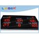 8'' 200mm Height Cricket Digital Score Display Board With PVC Controller Box