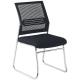 Office Meeting Metal Legs Visitor Mesh Stackable Chair with Durability and Functionality