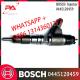 Auto Common Rail Diesel Fuel Injector 0445120459 0445-120-459 13074417 For WEICHAI WP6 Engine