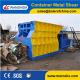 Container Type Horizontal Scrap Metal Shear to cut waste copper & aluminum with customized feeding mouth size
