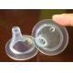 High Borosilicate Silicone Nipple Bottles With Breast Simulation Nipple , Heat Resisitant