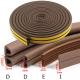Dust Protection Self Adhesive Weather Stripping Sound Proof Door Seal 9.4mm