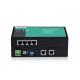 4 Serial Ports Modbus Ethernet Gateway 9/12~48VDC Input Power CE Certificated