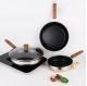 Hot Sale 4 Piece Kitchen Non Stick Cooking Pan Set Stainless Steel Pot Cooking Cookware Set