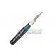 G.652D 2 Core 24 Core Fiber Optic Network Cable GYFTY53 with PE sheath in Black