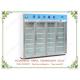 OP-008 Big Capacity Freezer Four Glass Doors Display Cooler For Pharmacy Storage Fridge