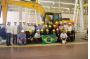 The First Excavator Rolled Off the Production Line in Sany Brazil