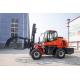 Enclosed Electric 4wd Rough Terrain Forklift 3 Tons Easy Operation