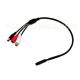 MP-60AP (5-60m²) Hidden type High Sensitive CCTV Microphone (sound pick-up)