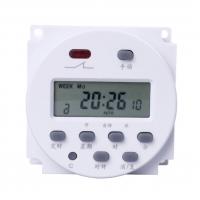 16A LCD Display Weekly Programmable Timer Switch Din Rail 12V 24V 220V