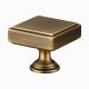 Gold Brass Square Knobs Cabinet Door Handle Dresser Knobs Drawer Pulls
