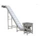                  Stainless Steel Frame Inclined Conveyor with Modular Plastic Belt             
