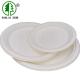 BBQs Compostable White Eco Products Disposable Plates Made From Sugarcane Plates