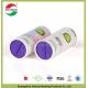 Food Grade Paper Tube Packaging Colorful Shaker Top For Talcum Powder