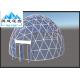 5M Diameter Steel And PVC Transparent Geodesic Dome Ball Designed For Outdoor Sport Event
