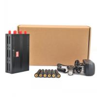 Portable Cellular Signal Jammer , Cell Phone Gps Signal Blocker 12 Volt