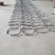 Anti Tank Trap Interception Barrier Wire Mesh Obstacle Net With Plain Weave Woven Cut Welded Bended Processing Services