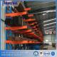 Open Storage System Of Industrial Heavy Duty Cantilever Racking With Easily Reconfigured