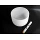 G Throat Chakra Frosted Crystal Singing Bowl 8''