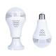 360 Degree Angle Wifi Light Bulb Security Camera With Fisheye Lens Panoramic View