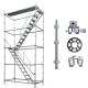 Building Ringlock System Scaffolding With Q235 Steel And Hot Dip Galvanized